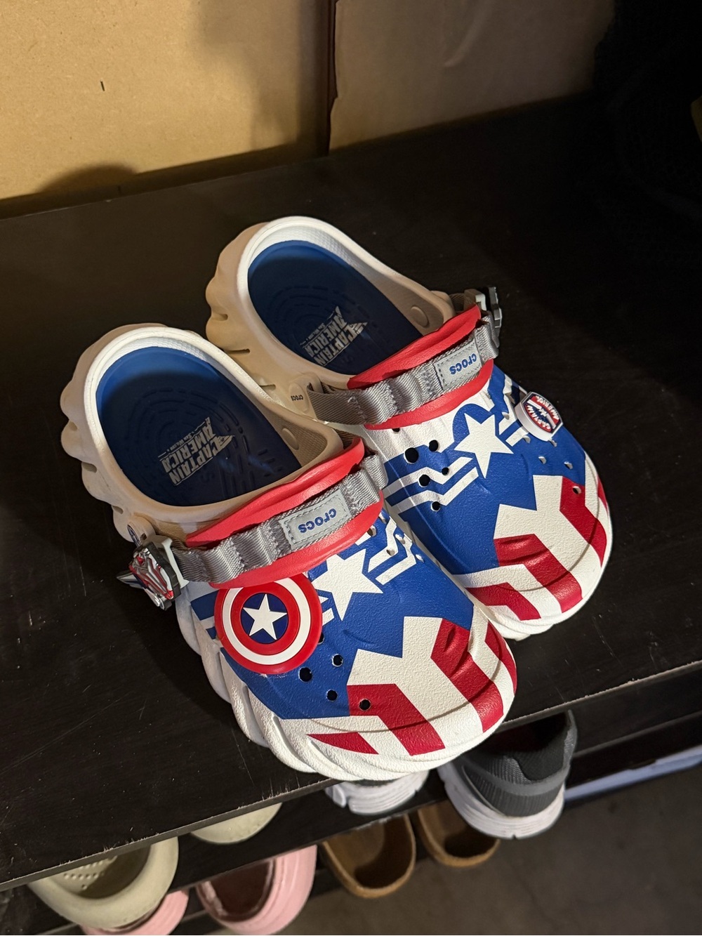 Marvel Captain America Sam Wilson Crocs